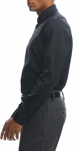 Perry Ellis Men's Slim Fit Performance Stretch Solid Dress Shirt in Saudi Arabia