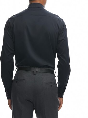 Perry Ellis Men's Slim Fit Performance Stretch Solid Dress Shirt in Saudi Arabia