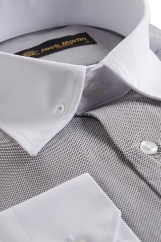 قمصان بأكمام طويلة وياقة دبوسية للرجال | قمصان رجالي أنيقة بأزرار in Kuwait