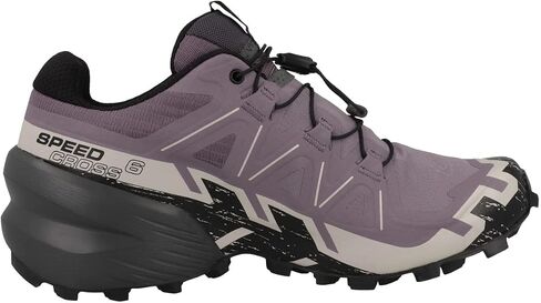Salomon Speedcross 6 Moonscape/Black/Ashes of Roses 10.5 B (M) in Saudi Arabia