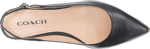 Coach Women's VAE Leather Skimmer Ballet Flat in Saudi Arabia