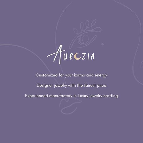 AUROZIA 12 Constellation Necklace Lucky Zodiac Personalized Necklace 18K Heavy Gold Plated Paperclip Chain Necklace with Crystals and Gemstones Double Sided Coin Necklace Birthday Day Gifts for Women Girls in Saudi Arabia
