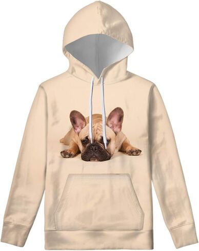 WELLFLYHOM Unisex Kids Sweatshirt Boys Girls Hooded Kangaroo Pocket Pullover Hoodies Graphic in Kuwait