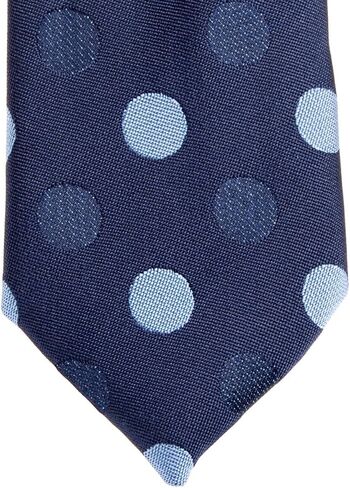 Retreez Two-Color Polka Dots Woven Microfiber Skinny Tie in Saudi Arabia