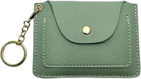 فيليتا - حافظة بطاقات الائتمان الجلدية العصرية للجنسين مع سلسلة مفاتيح (أزرق) in Kuwait