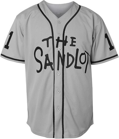 The Sandlot Benny 'The Jet' Rodriguez Michael Squints Alan Yeah-Yeah Bel Air 3D Print Fashion Movie Baseball Jerseys in Kuwait