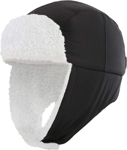 قبعة شيربا إيرفلاب للأطفال الصغار من المنزل تفضل الأطفال الصغار قبعة شتوية للأطفال قبعة تزلج على الجليد in Kuwait