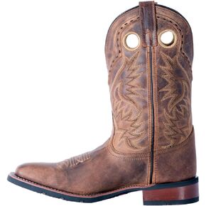 Laredo Mens Kane Square Toe Dress Boots Mid Calf - Brown in Kuwait