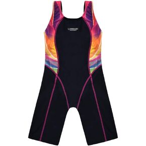بدلة سباحة Cadocado Girls رياضية قطعة واحدة من ملابس السباحة ذات الظهر المتسابق ملابس Boyleg التنافسية in Kuwait