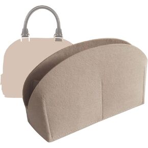 Lckaey Women Alma Organizer Bag for Alma BB PM MM GM insert Felt Purse Organizer 1004Khaki-XL（NLMA-PM