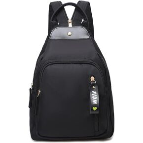 zhongningyifeng Backpack for Women Small, Mini Nylon Travel Backpack Purse, Shoulder Bag Cute Lightweight for Ladies