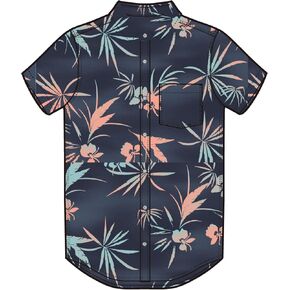 Quiksilver Boy's Fade Out Button Up Woven Shirt Youth in Kuwait