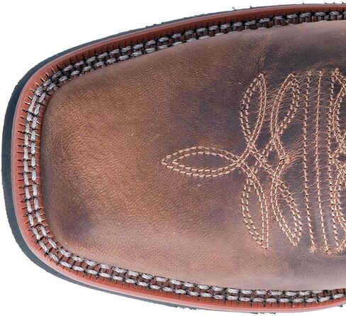 Laredo Mens Kane Square Toe Dress Boots Mid Calf - Brown in Saudi Arabia