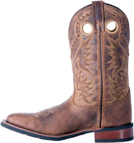 Laredo Mens Kane Square Toe Dress Boots Mid Calf - Brown in Saudi Arabia
