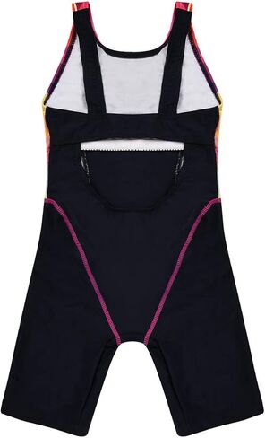 بدلة سباحة Cadocado Girls رياضية قطعة واحدة من ملابس السباحة ذات الظهر المتسابق ملابس Boyleg التنافسية in Kuwait