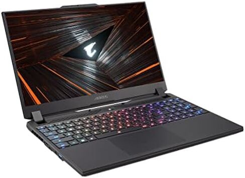 GIGABYTE AORUS 15 XE4 15.6" QHD 165Hz Gaming Notebook Computer, Intel Core i7-12700H 2.3GHz, 16GB RAM, 1TB SSD, NVIDIA GeForce RTX 3070 Ti 8GB, Windows 11 Home, Black in Saudi Arabia