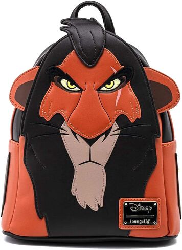 حقيبة كتف نسائية بحزام مزدوج من Loungefly Disney Lion King Scar Cosplay in Kuwait