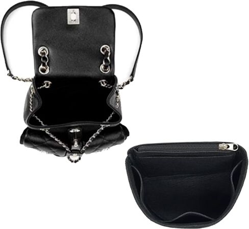 Lckaey Purse Organizer Insert for duma backpack organizer duma backpack 23P insert 1019black-S in Saudi Arabia