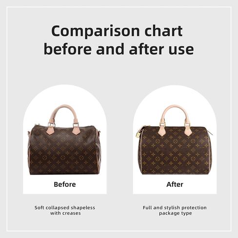 DGAZ Silk Purse Organizer Insert Fits LV Speedy 16/20/25/30/35/45 bags，Silky Smooth Bag Organizer，Luxury Handbag & Tote Shaper（Black，New nano 16） in Saudi Arabia