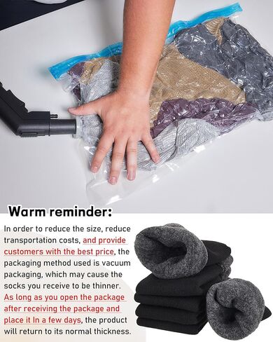 Henoyso 300 Pairs Thermal Socks Bulk Socks Thick Winter Socks Unisex Socks for Men Women Homeless Care Package, Black, Men's Shoe Sizes 9-12, Women's Shoe Sizes 7-13 in Saudi Arabia