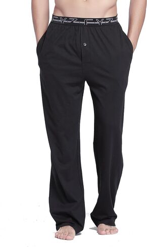 CYZ Men's 100% Cotton Knit Pajama Pants in Saudi Arabia