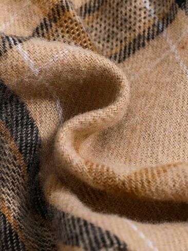 Verdusa Girl's 3 Piece Outfits Crop Cami Top and Plaid Print Pleated Skirt Set with Tee Top in Kuwait