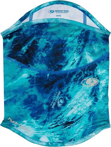 Mossy Oak unisex-adult Fishing Neck Gaiter, Cooling Fishing Mask With Breathable Mesh & Upf ProtectionNeck Gaiter in Saudi Arabia