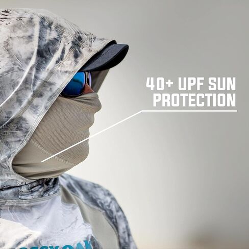 Mossy Oak unisex-adult Fishing Neck Gaiter, Cooling Fishing Mask With Breathable Mesh & Upf ProtectionNeck Gaiter in Saudi Arabia