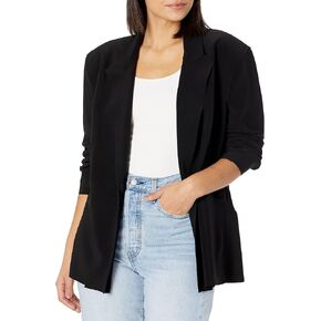 Norma Kamali Women's Single Breasted Straight Fit Jacket in Saudi Arabia