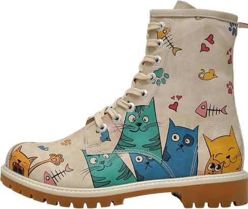 أحذية DOGO الطويلة للنساء - جلد نباتي وتصميم فريد من نوعه، أحذية شتوية نسائية، أحذية نسائية مريحة وأنيقة in Kuwait