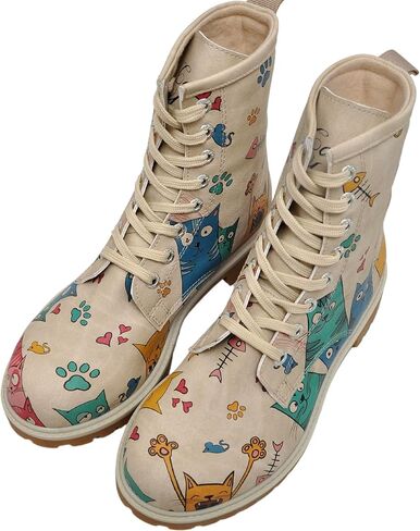 أحذية DOGO الطويلة للنساء - جلد نباتي وتصميم فريد من نوعه، أحذية شتوية نسائية، أحذية نسائية مريحة وأنيقة in Kuwait