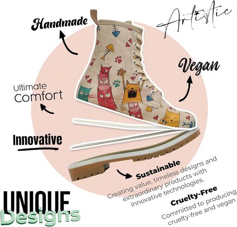 أحذية DOGO الطويلة للنساء - جلد نباتي وتصميم فريد من نوعه، أحذية شتوية نسائية، أحذية نسائية مريحة وأنيقة in Kuwait