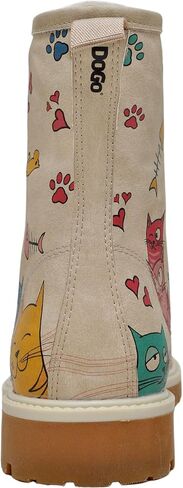 أحذية DOGO الطويلة للنساء - جلد نباتي وتصميم فريد من نوعه، أحذية شتوية نسائية، أحذية نسائية مريحة وأنيقة in Kuwait