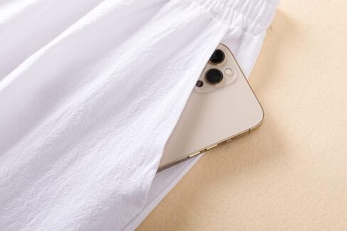 Hisanny Womens Plus Size Linen Pants Wide Leg Palazzo Trousers High Elastic Waist Flowy Pants Culottes with Pockets in Kuwait