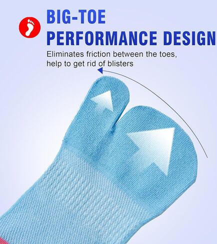 جوارب تابي النسائية نو شو سبليت تو لصندل فليب فلوب نينجا اليابان قطن 6 قطع in Kuwait