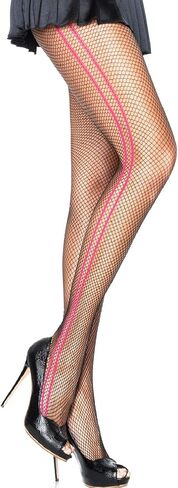 Leg Avenue Women's Contrasted Fishnet Tights in Saudi Arabia