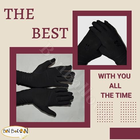 bonballoon Stretch Gloves Sleeves Arm Cover Veil Hijab Hejab Islamic Islam Abaya Muslim in Saudi Arabia