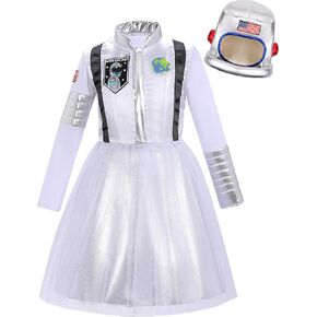 زي رائد الفضاء للفتيات من DJDLPARTY مع قبعة للعب الأدوار in Kuwait