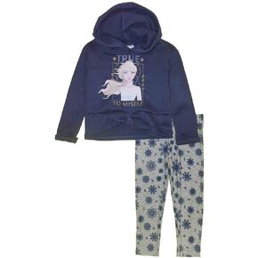 Disney girls Frozen 2 Piece Girls Legging Set in Kuwait
