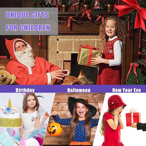 قفازات إضاءة LED من COTRUERE مع 3 ألوان و6 أوضاع للأطفال ألعاب ممتعة رائعة هدايا لحفلات أعياد الميلاد والكريسماس وعيد الهالوين وعيد الفصح للأطفال من عمر 3 4 5 6 7 8 سنوات للأولاد والبنات in Kuwait