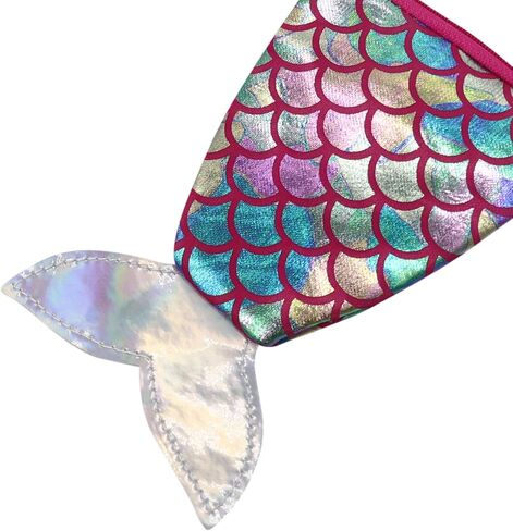 Kids Toddlers Glitter Mermaid Crossbody Purse Holographic Shoulder Bag Satchel for Boys Girls in Saudi Arabia