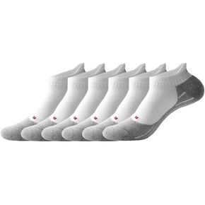 Feetalk Ankle Athletic Running Socks Low Cut Sports Tab Socks for Men and Women (6 Pairs) in Kuwait
