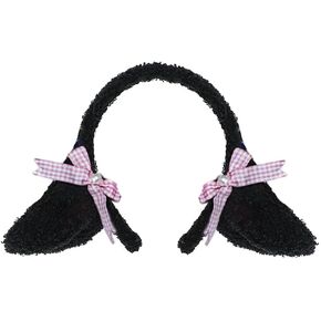لطيف آذان خروف الشعر الفرقة مع Bowknot الأغنام عقال فستان بتصميم حالم تأثيري حلي in Kuwait