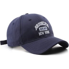 Pure Pang Unisex USA Cities New York Brooklyn Embroidered Baseball Cap Adjustable Solid Color Dad Hat in Saudi Arabia