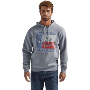 بلوفر بغطاء للرأس باللون الرمادي للرجال من Wrangler in Kuwait