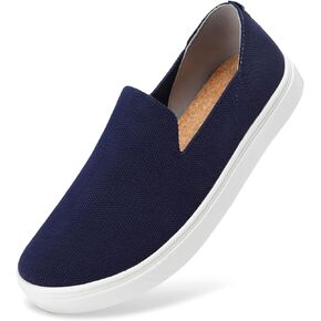 STQ Slip on Shoes for Women Breathable Fashion Sneakers Comfortable Knit Casual Shoes