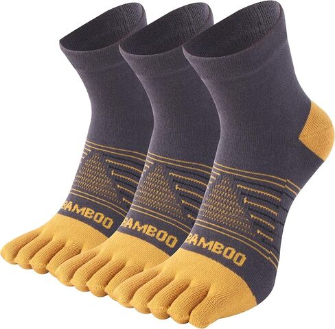 SPST Toe Socks for Men and Women, Five Finger Ankle Socks, Athletic Running Socks 3 Pairs in Saudi Arabia