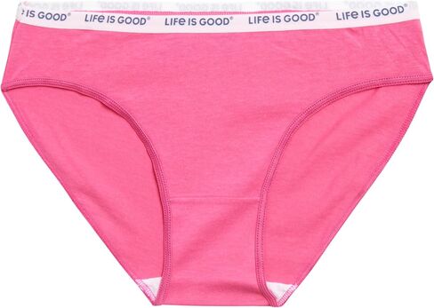 Life is Good Girls' Underwear - Casual Stretch Bikini Briefs (10 Pack) in Saudi Arabia