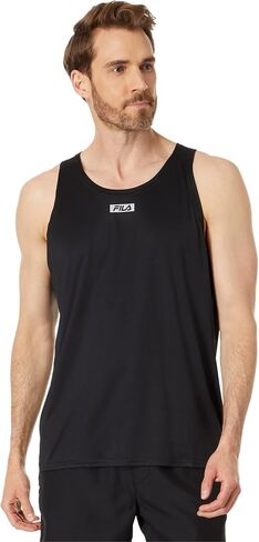 Fila Interval Tank Black/Reflective Silver LG in Saudi Arabia