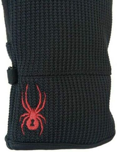 Spyder Core Winter Gloves ~ Conductive Material for Touch Screen Devices Black w/Red Details in Saudi Arabia